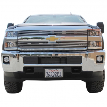 Paramount Automotive Grille Insert - Polished Aluminum 4 Millimeter Horizontal Style - 360264-3