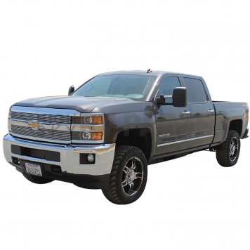 Paramount Automotive Grille Insert - Polished Aluminum 4 Millimeter Horizontal Style - 360264-5