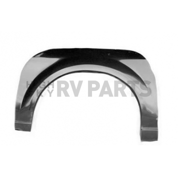 Harwood Fiberglass Extended Wheel Well Opening - Gelcoat Fiberglass Black Set Of 2 - 26703