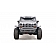 Fab Fours Bumper Stubby Series 1-Piece Design Steel Natural - JK07B1952B