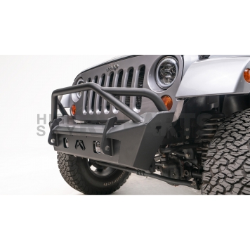 Fab Fours Bumper Stubby Series 1-Piece Design Steel Natural - JK07B1952B-3