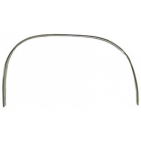 Goodmark Industries Wheel Well Molding - Right Side Silver Aluminum Single - CF94569R