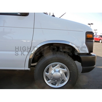 TFP (International Trim) Fender Trim - 3/4 Wheel Well Stainless Steel Polished - 2606VT-1