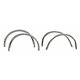 Goodmark Industries Wheel Well Molding - Aluminum Set Of 4 - CF95067S