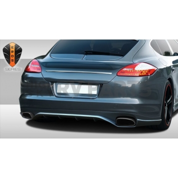 Extreme Dimensions Spoiler - 1 Piece Primered Fiberglass Black - 108280-1