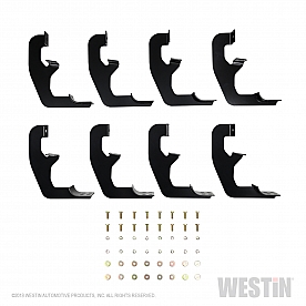 Westin Automotive Mounting Kit for Premier 4 Inch or 6 Inch Oval Bars - 222255