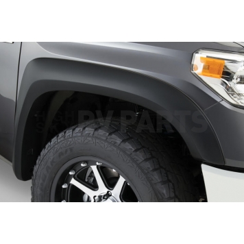 Bushwacker Fender Flare - Black Dura-Flex 2000 ABS Smooth Plastic Matte Set Of 4 - 3090202