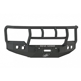 Road Armor Bumper Stealth Titan II 1-Piece Design Steel Black - 215R2B