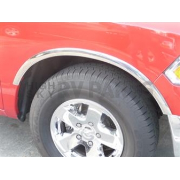 TFP (International Trim) Fender Trim - 3/4 Wheel Well Stainless Steel Polished - 2425S