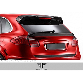 Extreme Dimensions Spoiler - 1 Piece Gloss UV Coated Carbon Fiber Black - 107919