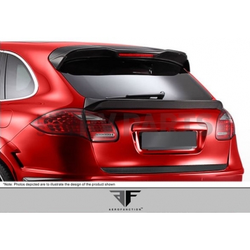 Extreme Dimensions Spoiler - 1 Piece Gloss UV Coated Carbon Fiber Black - 107919