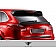Extreme Dimensions Spoiler - 1 Piece Gloss UV Coated Carbon Fiber Black - 107919