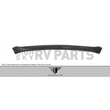 Extreme Dimensions Spoiler - 1 Piece Gloss UV Coated Carbon Fiber Black - 107919-2