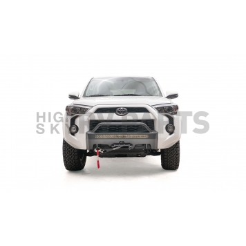 Fab Fours Bumper Hidden Winch 1-Piece Design Steel Black - T4RN4552B