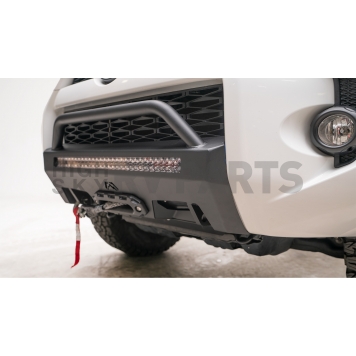 Fab Fours Bumper Hidden Winch 1-Piece Design Steel Black - T4RN4552B-3