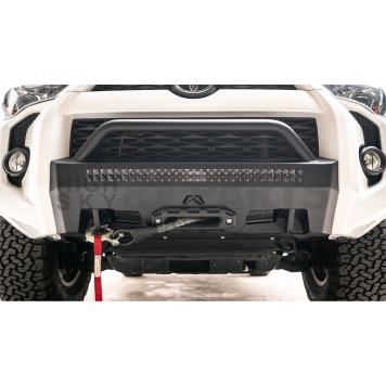 Fab Fours Bumper Hidden Winch 1-Piece Design Steel Black - T4RN4552B-4