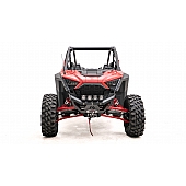 Fab Fours Bumper SXS Series 1-Piece Design Steel Black - SXFB1450B