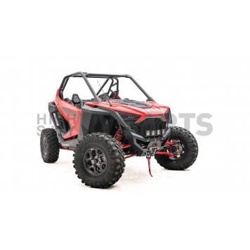 Fab Fours Bumper SXS Series 1-Piece Design Steel Black - SXFB1450B-1