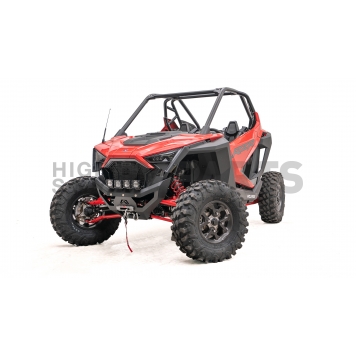 Fab Fours Bumper SXS Series 1-Piece Design Steel Black - SXFB1450B-2