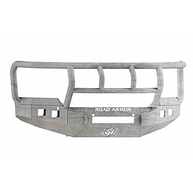 Road Armor Bumper Stealth Titan II 1-Piece Design Steel Natural - 215R2ZNW