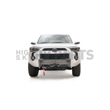Fab Fours Bumper Hidden Winch 1-Piece Design Steel Black - T4RN4551B