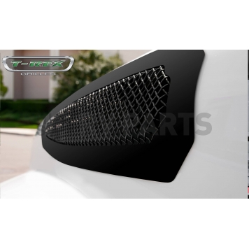 T-Rex Truck Products Grille Insert - Mesh Rectangular Black Powder Coated Steel - 51140-2