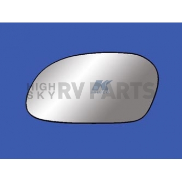 K-Source Exterior Mirror Glass Oval Power Single - 88169