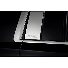 Putco Body Pillar Cover - Polished Stainless Steel Silver Set of 4 - 402608GM2