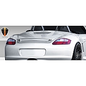 Extreme Dimensions Spoiler - 1 Piece Primered Fiberglass Black - 107838