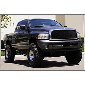 T-Rex Truck Products Grille Insert - Mesh Rectangular Black Powder Coated Steel - 51461