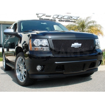 T-Rex Truck Products Grille Insert - Mesh Rectangular Black Powder Coated Steel - 51052
