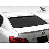Extreme Dimensions Spoiler - 1 Piece Primered Fiberglass Black - 107678