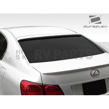 Extreme Dimensions Spoiler - 1 Piece Primered Fiberglass Black - 107678