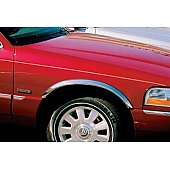 TFP (International Trim) Fender Trim - 1/2 Wheel Well Stainless Steel Polished - MC10