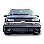 T-Rex Truck Products Grille Insert - Horizontal Bar Rectangular Polished Aluminum - 21276
