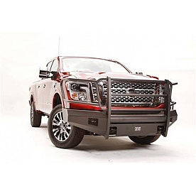 Fab Fours Bumper Black Steel Elite 1-Piece Design - NT16R37601