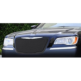 T-Rex Truck Products Grille Insert - Mesh Trapezoid Black Powder Coated Steel - 51433