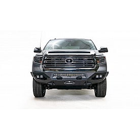 Fab Fours Bumper Vengeance 1-Piece Design Steel Black - TT14X3851B