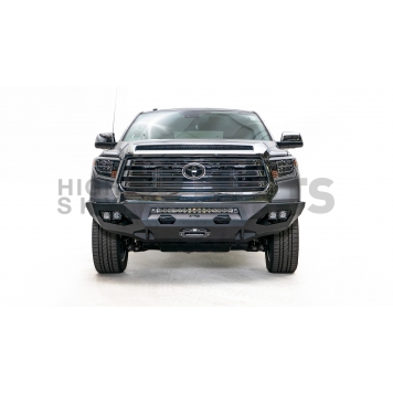 Fab Fours Bumper Vengeance 1-Piece Design Steel Black - TT14X3851B