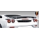 Extreme Dimensions Spoiler - 1 Piece Primered Fiberglass Black - 107732