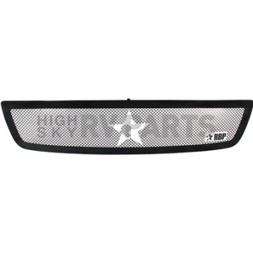 RBP (Rolling Big Power) Grille Insert - Black Powder Coated Stainless Steel Rectangular - 254200