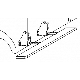 Owens Products Running Board Mounting Kit - 101072