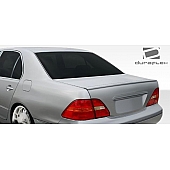 Extreme Dimensions Spoiler - 1 Piece Primered Fiberglass Black - 107779