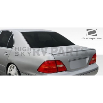 Extreme Dimensions Spoiler - 1 Piece Primered Fiberglass Black - 107779