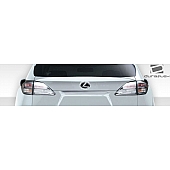 Extreme Dimensions Spoiler - 1 Piece Primered Fiberglass Black - 107787