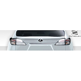 Extreme Dimensions Spoiler - 1 Piece Primered Fiberglass Black - 107787