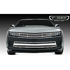 T-Rex Truck Products Grille Insert - Mesh Rectangular Polished Stainless Steel - 54032
