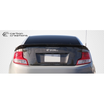 Extreme Dimensions Spoiler - 3 Piece Gloss UV Coated Carbon Fiber Black - 107510