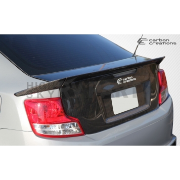 Extreme Dimensions Spoiler - 3 Piece Gloss UV Coated Carbon Fiber Black - 107510-1