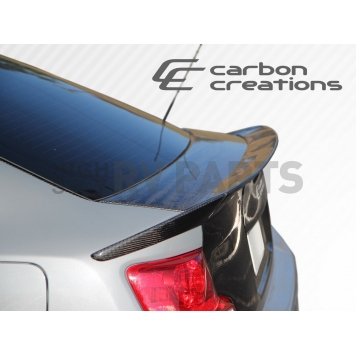 Extreme Dimensions Spoiler - 3 Piece Gloss UV Coated Carbon Fiber Black - 107510-2